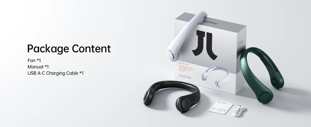 JISULIFE Neck Fan Pro 1: Ultimate Hands-Free Cooling
