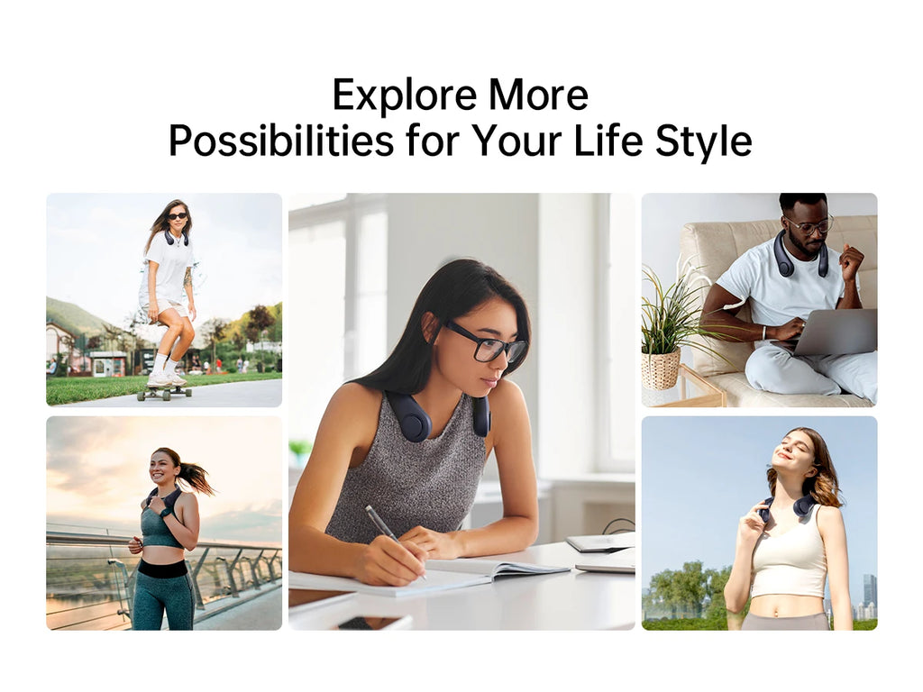 JISULIFE Neck Fan Pro 1: Ultimate Hands-Free Cooling